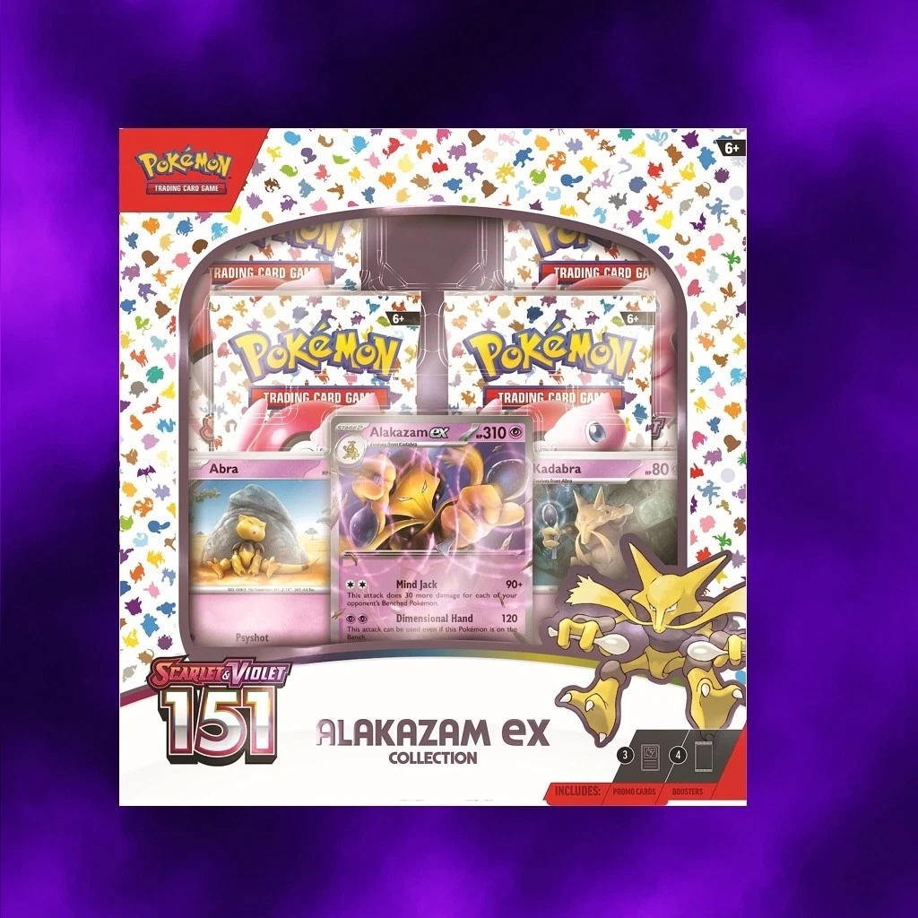 Pokemon TCG 151 Alakazam EX Collection
