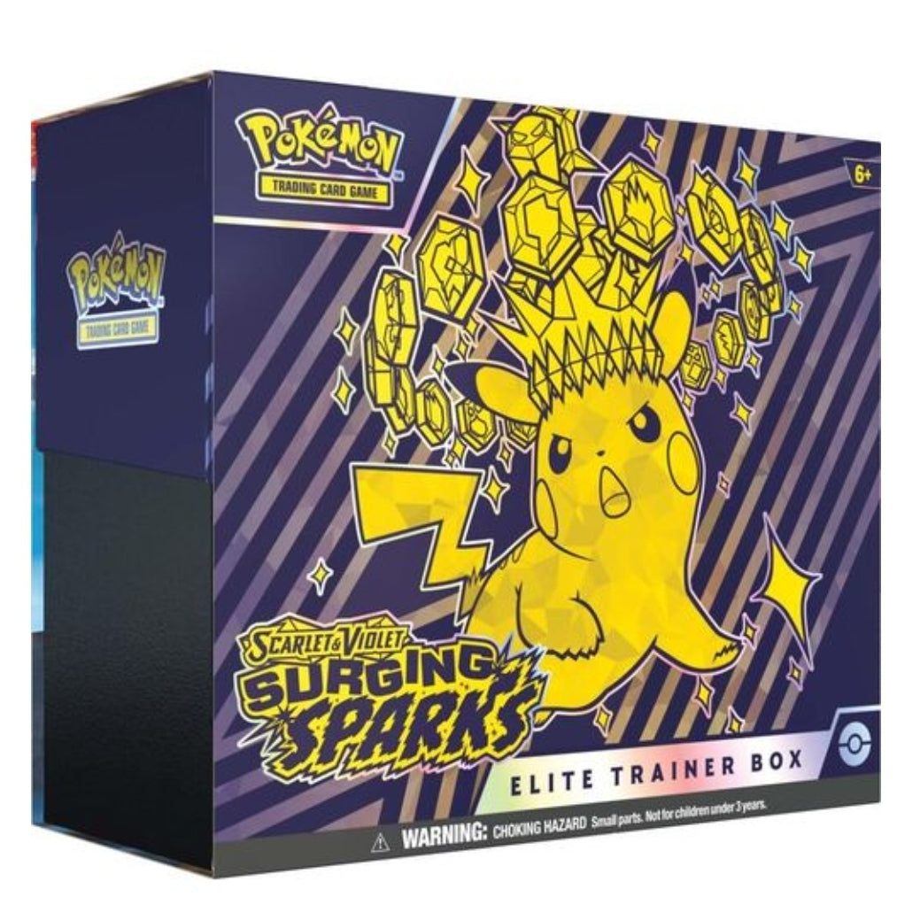 Pokemon TCG Surging Sparks Elite Trainer Box ETB