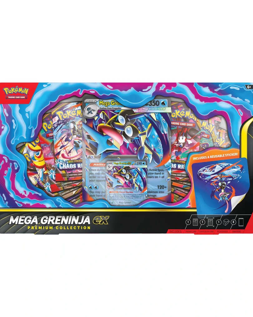 Pokemon TCG Mega Greninja EX Premium Collection