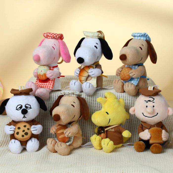 Peanuts Bakery Plush Keychain Blind Box