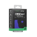 Palms Off Gaming - Blackout Deck Sleeves - Standard Size - Purple