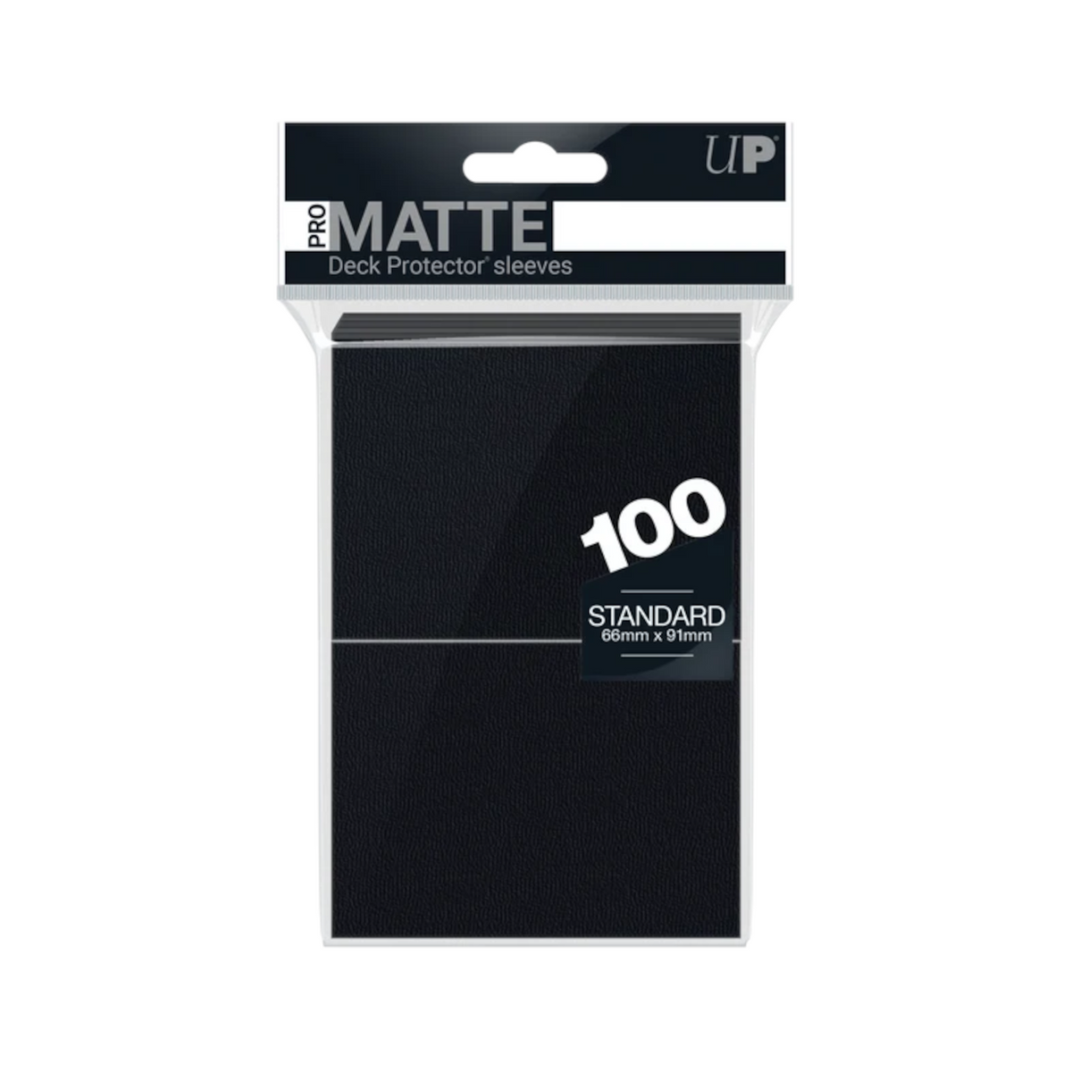 Ultra Pro Pro-Matte Deck Protector Sleeves - Black - 100pc