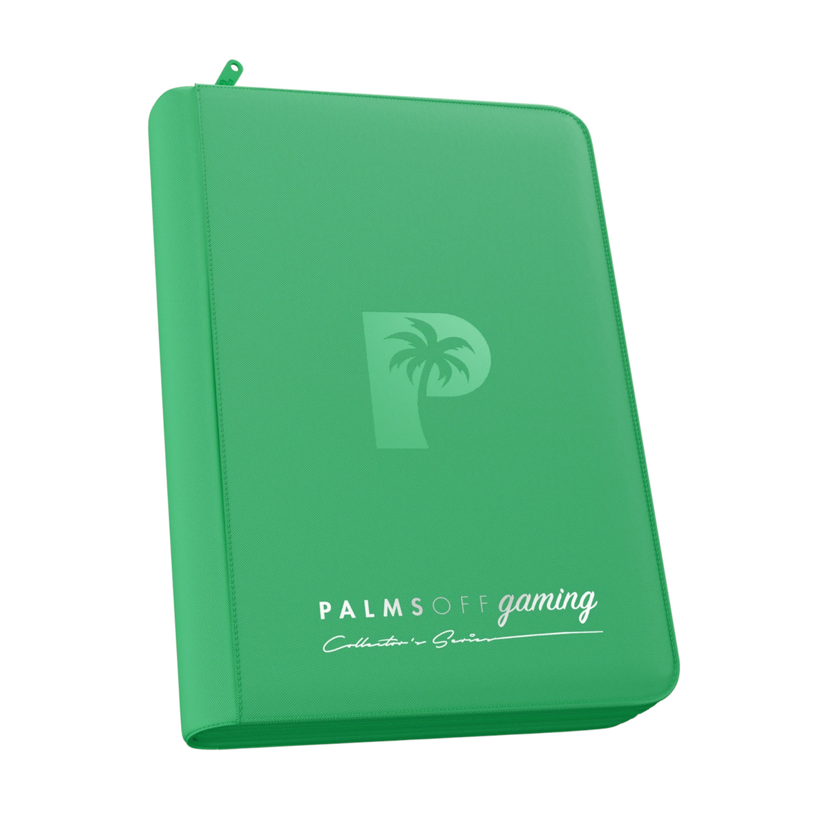 Palms Off Gaming - Collector's Series 4 Pocket Zip Binder - Green
