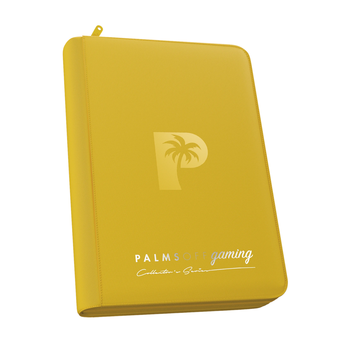 Palms Off Gaming - Collector's Series 4 Pocket Zip Binder - Yellow