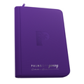 Palms Off Gaming - Collector's Series 9 Pocket Zip Binder - Purple