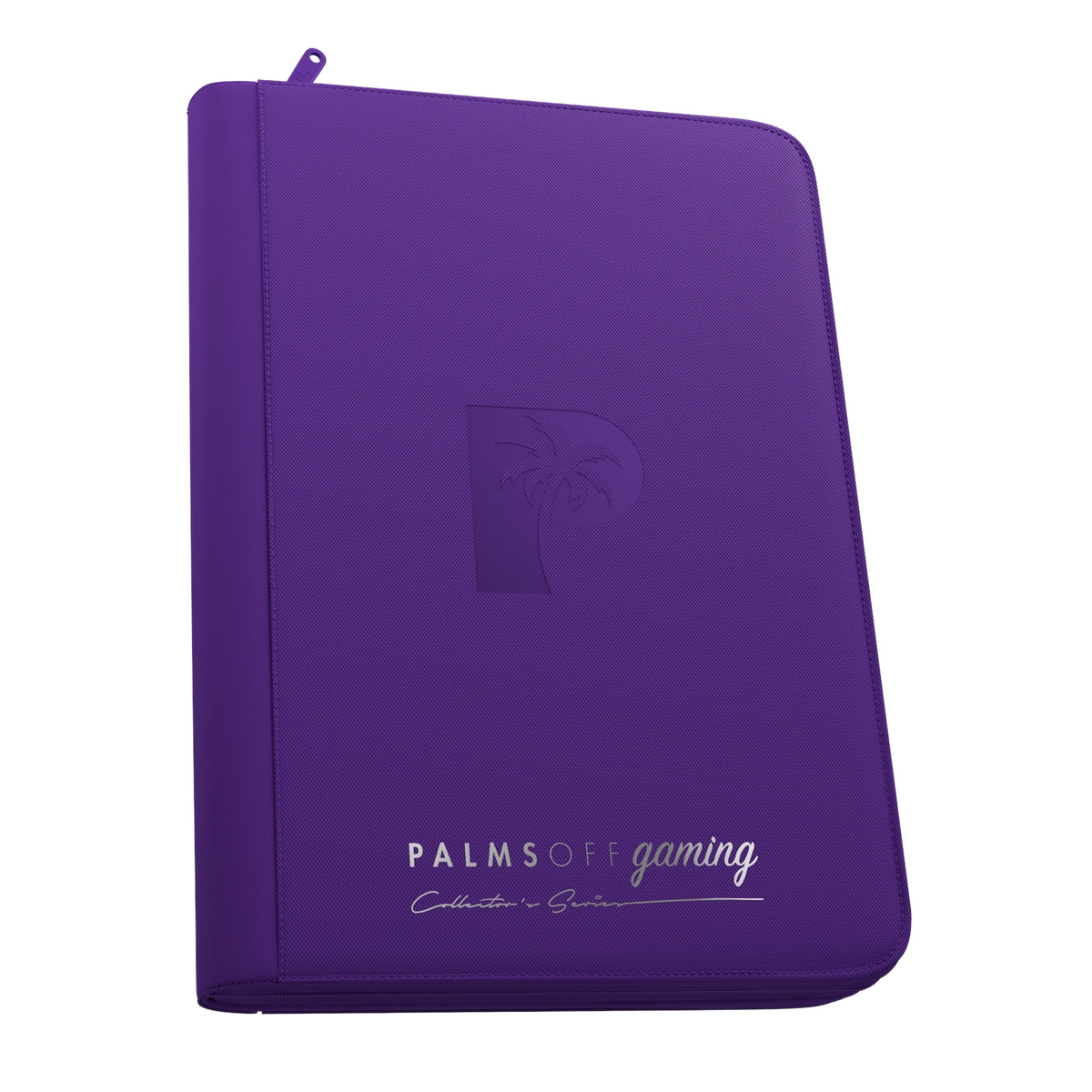 Palms Off Gaming - Collector's Series 9 Pocket Zip Binder - Purple