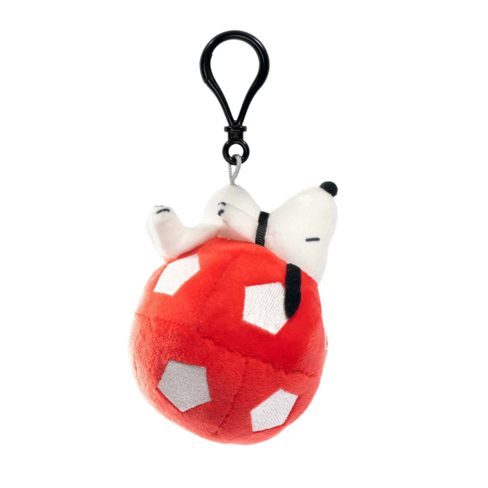 Peanuts Snoopy Sports Plush Keychain