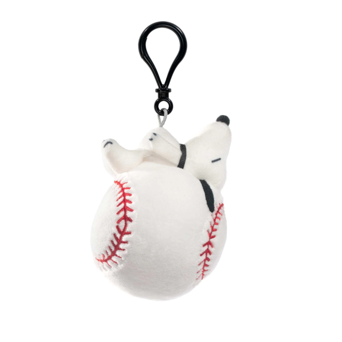 Peanuts Snoopy Sports Plush Keychain