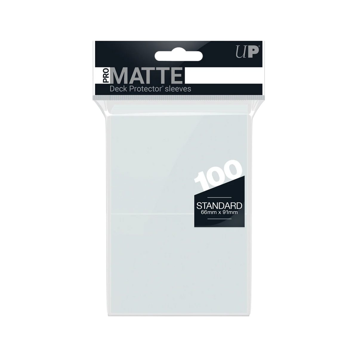 Ultra Pro Pro-Matte Deck Protector Sleeves - Clear - 100pc