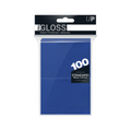 Ultra Pro Pro-Gloss Deck Protector Sleeves - Blue - 100pc