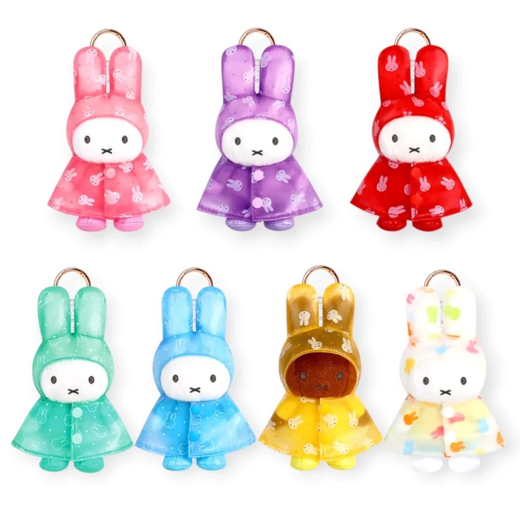 MIFFY RAINCOAT SERIES PLUSH KEYCHAIN BLIND BOX